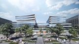 The New Zaha-Hadid Designed Business Stadium Central Receives Approval