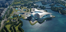The Zaha Hadid-Designed Floating Chengdu Science Fiction Museum Will Host Worldcon 2023