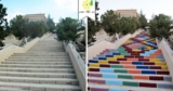 Colorful Staircase | Jood Volunteer Team