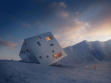 Cuboidal Mountain Hut |  Atelier 8000