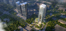 Daxia Tower Rises: Zaha Hadid’s Breathtaking Interior Terraces Shapes Xi’An