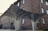 Foldfinding – Origami pavilion | Tal Friedman