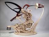 Gears Never Looked This Elegant | Colibri Sculpture “Motion of a Hummingbird in Flight”