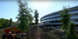 Giant Glass Doors and 755-Foot-Tunnel in Apple’s Recently Opened Spaceship-like Headquarters