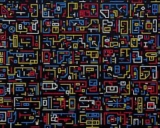 Google Earth City DNA Paintings | Lu Xinjian