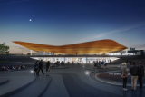 Helsinki Airport Terminal Gets New Expansion Featuring Undulating Wooden Roof