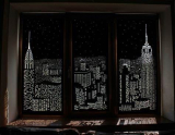 HoleRoll Blinds Bring You the Charm of Urban Nightscape in the Middle of the Day