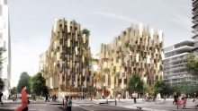 Kengo Kuma & Associates Design Eco-luxury Hotel in Paris Featuring Wood and Greenery