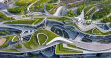 Laguarda.Low Architects Weaves Undulating Green Roofs Along Shenzhen Waterfront