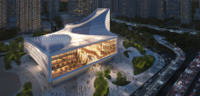 MVRDV Unveils Award-Winning Design for Wuhan Library, “A Canyon of Books”