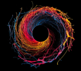 Orchid Gravity paintings | Fabian Oefner