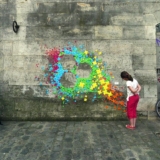 Origami Street Art | Mademoiselle Maurice