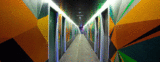 Painted Hallways of Vincci Bit Hotel | MWM Graphics