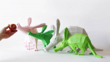 Paper animal Sculptures | Wolfram Kampffmeyer