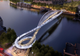 Pedestrian and Cycle Bridge over river Thames | reForm Architects