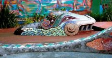 Quetzalcoatl Mosaic | Colette Crutcher, Mark Roller, Aileen Barr