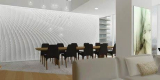 Sculptural Feature Wall in Dining Room | Fields Studio