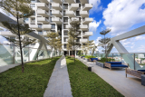 Sky Habitat of Safdie Architects is now completed
