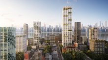 “Urban Sequoia NOW,” a building model from SOM to expunge carbon from the air