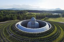 Tadao Ando’s Landscape Architecture Addition to Buddhist Cemetery in Japan