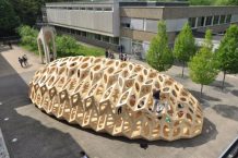The Bowooss Bionic Inspired Research Pavilion | School of Architecture at Saarland University