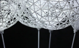 The floated lights “Canopy” | Alex Buckman