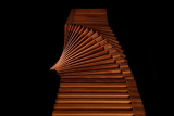 The spiral wooden bench “S Urban” | Verónica Martínez