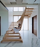 The Wavy Wood Staircase | Arquitectura En Movimiento Workshop