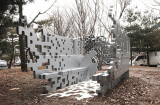 Train Dispersion Sculpture | Yong Ju Lee