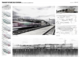 Transit train station for pedestrian and vehicle | Jiayi Jin, Yu Yongzhen – Next7 Competition