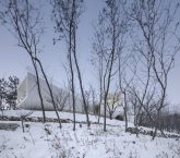 Viewing Pavilion on Hill | TAO – Trace Architecture Office
