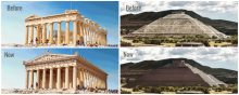 Watch 7 Ancient Sites Magically Get Restored Right In front of You
