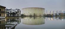 Wuxi Taihu Theater: A Bamboo Forest of Gold and White